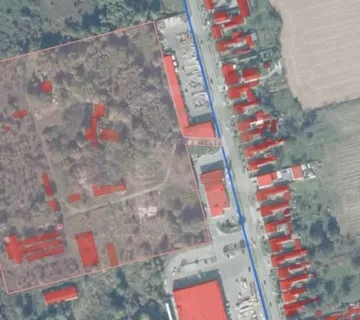 Građ. zemljište Valpovo 45.000 m2 M2 zona - Valpovo, Valpovo