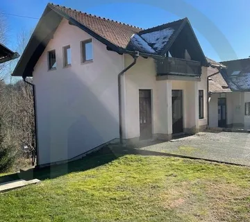 Zagorje, Ravno Brezje, kuća ROH BAU na 3 etaže 193,52 m2+okućnica,  - cover