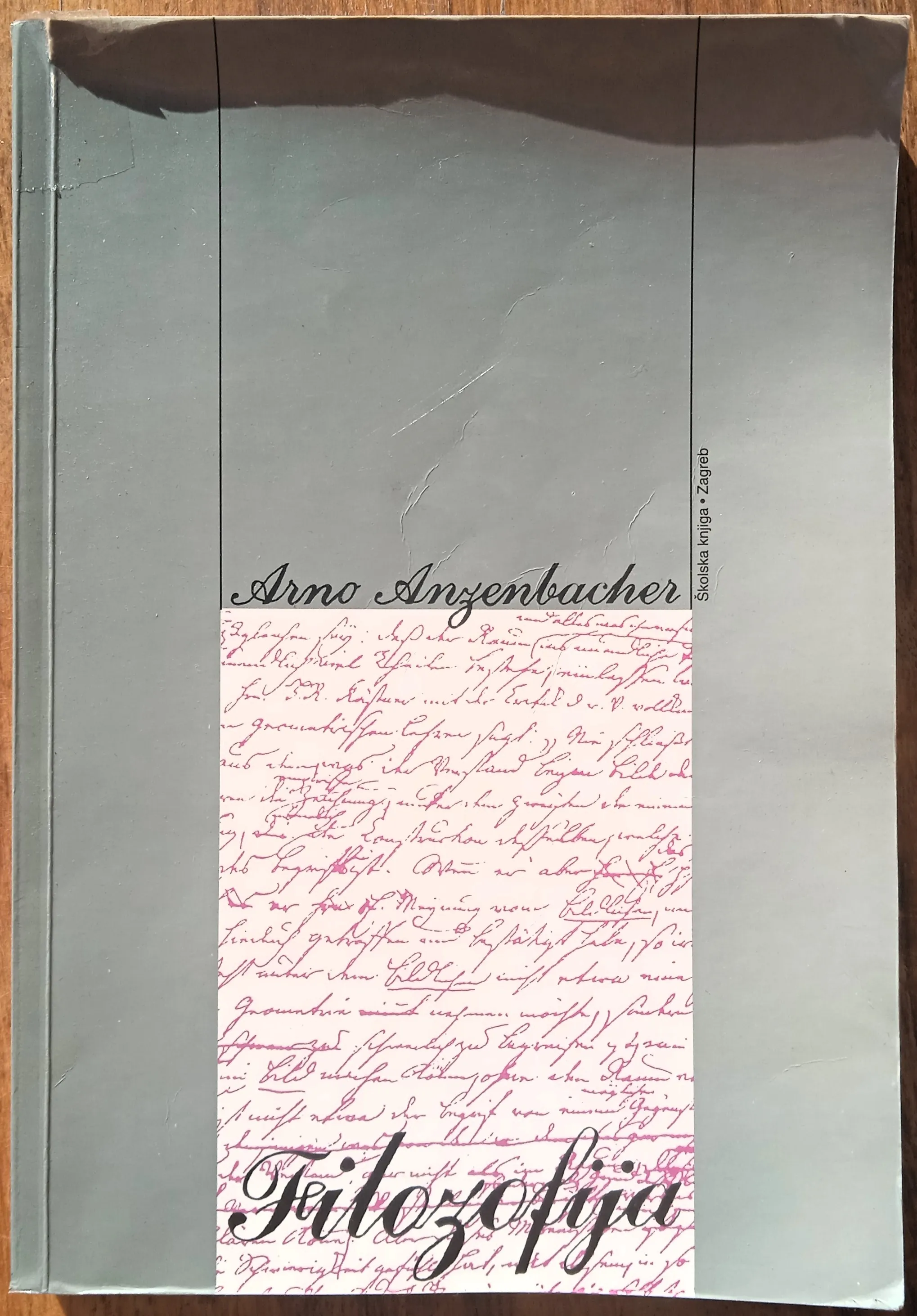FILOZOFIJA Arno Anzenbacher - cover