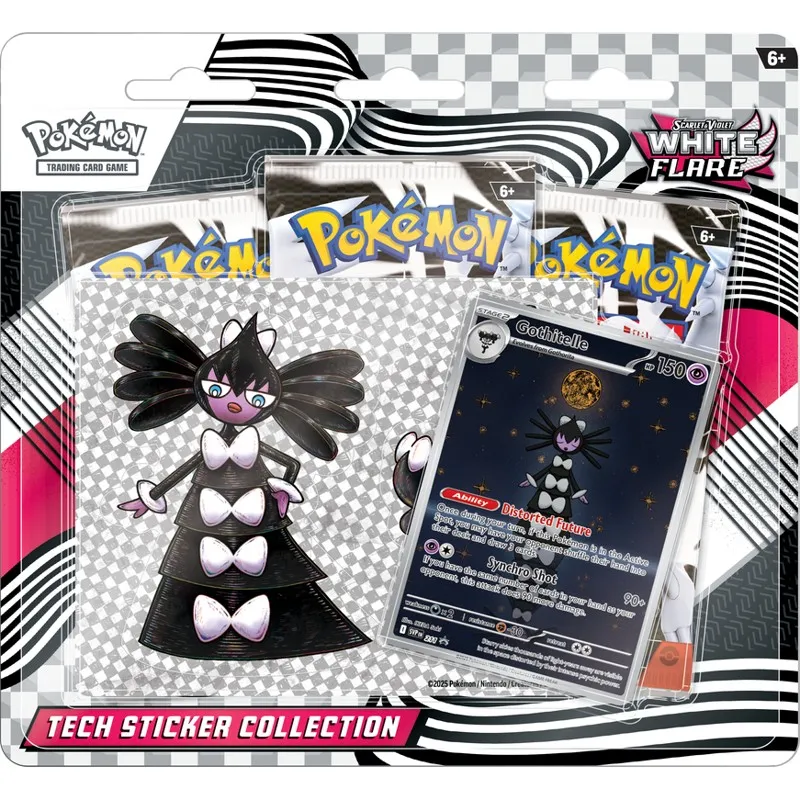 Pokemon Gothitelle Tech Sticker Collection - cover