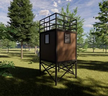 KONTEJNER LOVAČKA ČEKA 4,70 x 2,20 m – LUX MODEL - cover