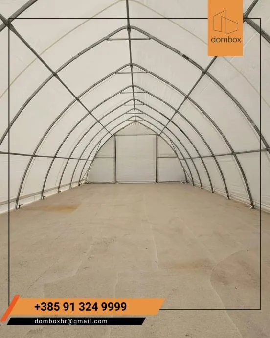 Montažna hala / montažni šator PEACH / 9.15x20m 5,5m(V) *091 324 9999* - cover