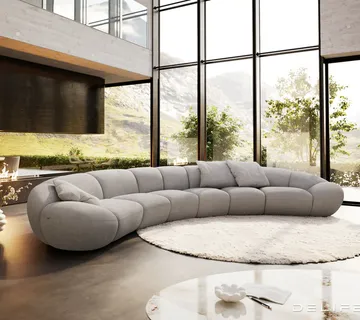 Sofa Lunna 464x212cm, Materijal: Strukturirana tkanina - cover