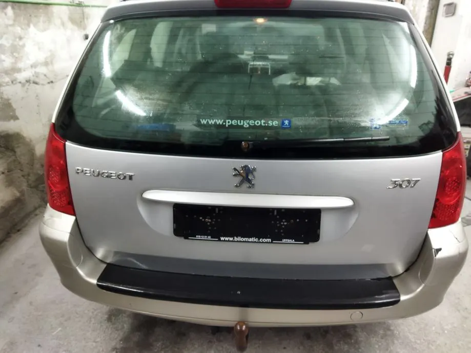 PEUGEOT 307 SW 2006 ZADNJA GEPEK VRATA - cover