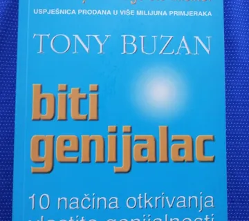 Tony Buzan – Biti genijalac - cover