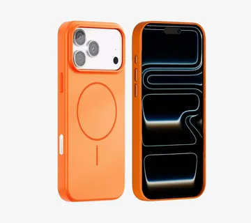 BWOO mat magnetska zaštitna maska za iPhone 17 narančasta - cover