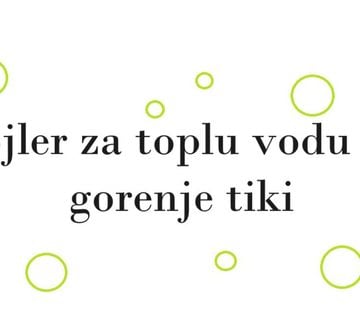 Bojler za toplu vodu 5L GORENJE tiki-novo u kutiji, 2 komada - cover