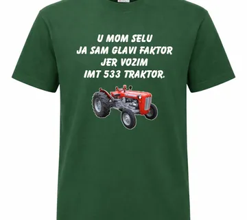 Majica za poljoprivrednika -IMT 533 traktor - cover