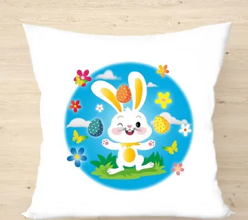 Jastučić šareni zeko - cover