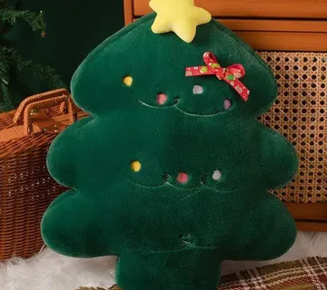 Božićni ukrasni jastuk Bor - cover