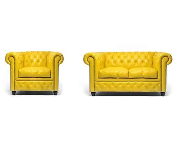 Chesterfield Set Garnitura Original Leather | 1 + 2 sjedišta - cover