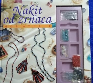 Stefani Jomalin – Nakit od zrnaca: moj atelje - cover