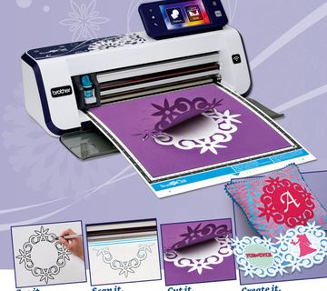 Brother scan n cut cm900 ploter - cover