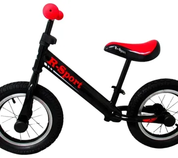 R2 bicikl za ravnotežu CRNI Kotači na napuhavanje - cover