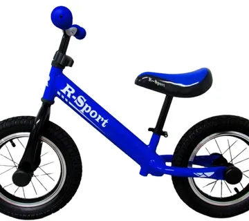 R2 bicikl za ravnotežu PLAVI Kotači na napuhavanje - cover