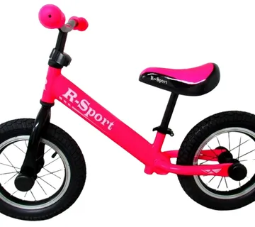 R2 bicikl za ravnotežu PINK Kotači na napuhavanje - cover