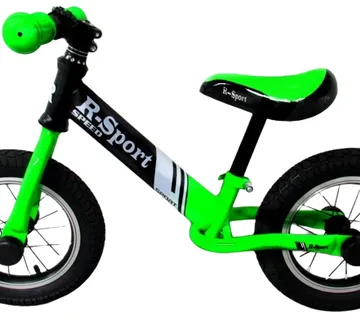 R8 bicikl za ravnotežu GREEN Kotači na napuhavanje, upravljač s kugličnim ležajem - cover