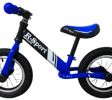 Bicikl za ravnotežu R8 BLUE Kotači na napuhavanje, upravljač s kugličnim ležajem - cover