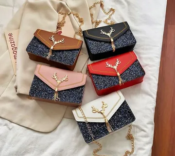 Ženska torbica Deer Glitter - cover