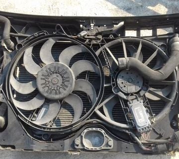 VEZNI LIM / STJENA HLADNJAK VENTILATOR AUDI A6 2005-2012  - cover