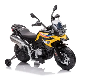 Licencirni motor na akumulator BMW F850  - žuti - cover