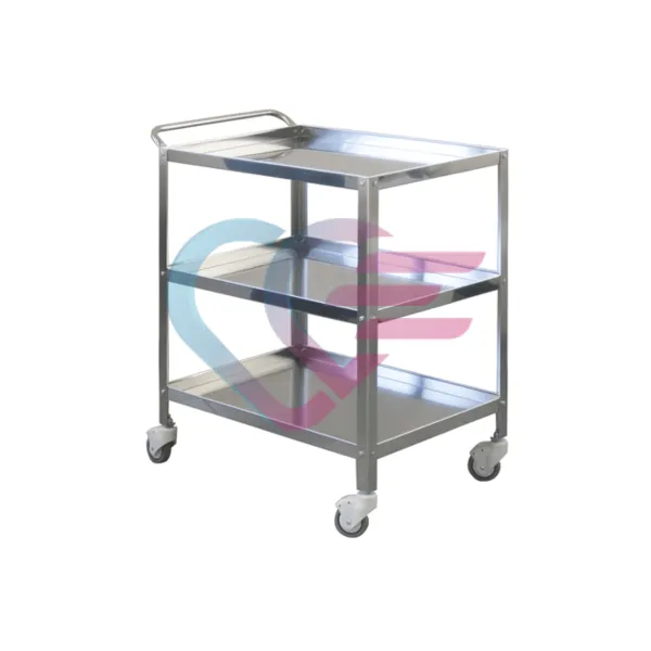 KOLICA INOX 70x50x82 cm S 3 POLICE - cover