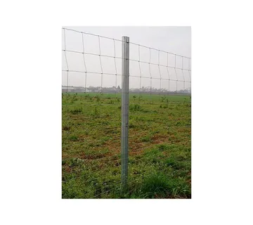 Metalni pocinčani stup za ogradu 2500-63X43-1,5 mm - ogradni - cover