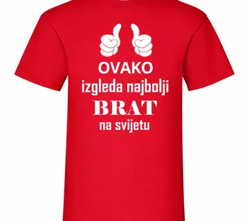 Majica za najboljeg brata - cover