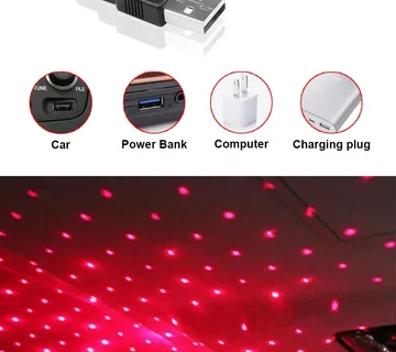 Auto led svjetlo - laser show - cover