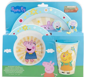 Pribor za jelo Peppa Pig 5kom - cover