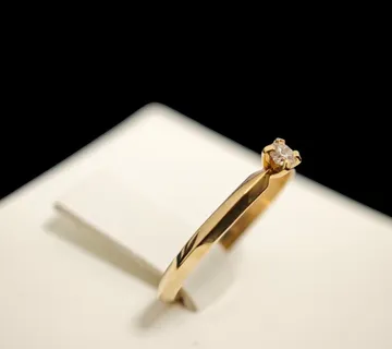 ZLATNI PRSTEN 1.94G 18K / R1, RATE !! - cover