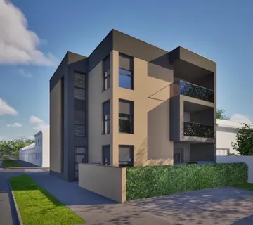 Stan: Osijek, Vatrogasno n., 92.13 m2, prizemlje + vrt, NOVOGRADNJA - cover
