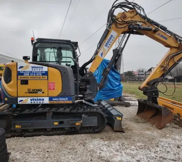 RABLJENI BAGER XCMG XE80 - 9 t, MOGUĆNOST NAJMA - Bestovje, Sveta Nedelja