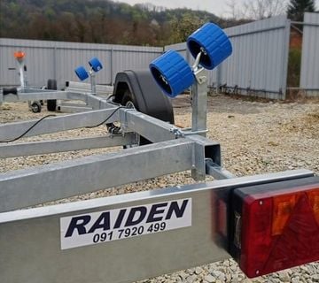 RAIDEN prikolica,6,0 m.Cijena:1.450,00 € s PDV -om - cover