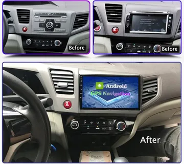 Original 2din radio za Hondu Civic ANDROID NAVIGACIJA - cover