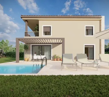 Baderna-Vila U Izgradnji Sa Bazenom - Baderna, Poreč
