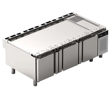 Rashladno postolje s vratima – 3 vrata, 240 l – FAGOR CCP9-3G - Split