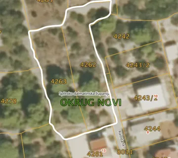 Prodajem građevno zemljište - Okrug Gornji, Okrug