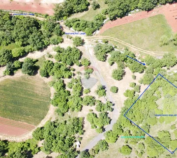 ISTRA, MARČANA - Parcela na osami na lijepoj i mirnoj lokaciji  - cover