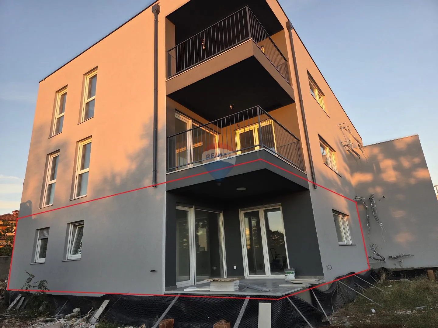 Istra, Kanfanar - novogradnja 2 sobe pogled more, prizemlje 83 - cover