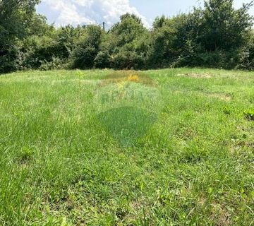 Grožnjan, građevinsko zemljište površine 1418 m2 s idejnim projektom - cover