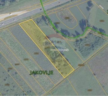 Jakovlje- građevinsko zemljište 4.000 m2 športsko-rekreacijske namjene na atraktivnoj lokaciji - cover