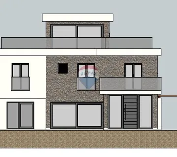 OTOK KRK-BRZAC građevinski teren sa projektom  - cover