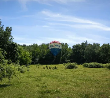 Istra, Kaštelir, okolica - poljoprivredno zemljište s pogledom na more - cover