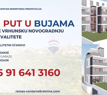 Istra, Buje - ekskluzivno novo prizemlje, vrt, garaža, lift - cover