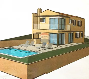 Istra,Momjan,okolica-Zemljište s idejnim projektom  - cover