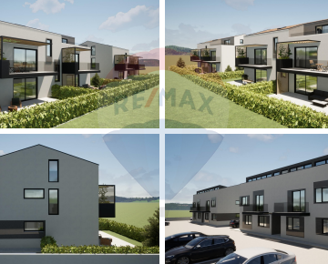 Poreč, okolica, stan u novogradnji od 66,10 m2 sa vrtom i  - cover
