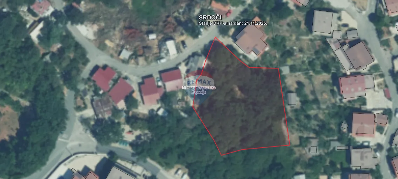 Rijeka, Srdoči - građevinsko zemljište 1716m2 - cover