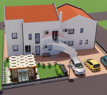 Istra, Funtana stan sa 3 apartmana 200 metara od mora - cover