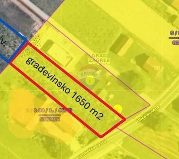 Zagreb, Odranski Obrež-građevinsko zemljište 1650m2 - cover